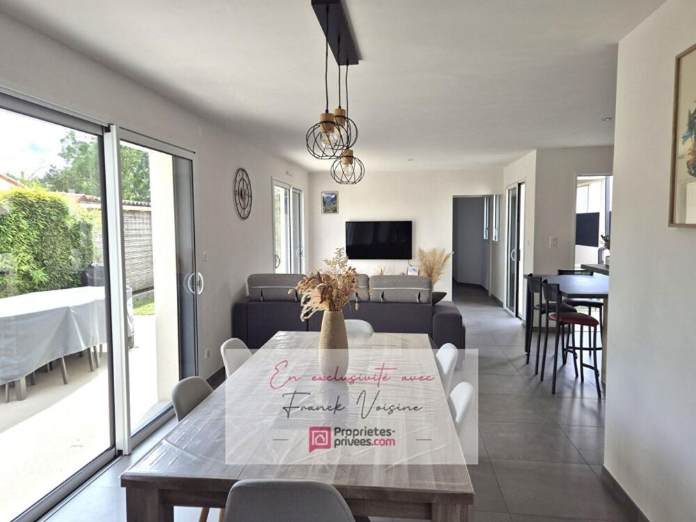 A VENDRE en Exclusivité à Vendrennes, Maison de 89 m2 env avec 2 chambres et 1 bureau sur une parcelle de 574 m2