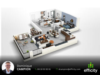  Appartement � vendre 3 pi�ces 89 m�