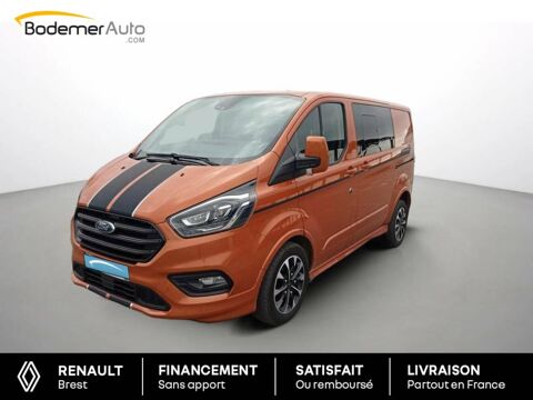 Ford Transit CUSTOM CA 320 L1H1 2.0 ECOBLUE 185 BVA SPORT 2021 occasion Brest 29200