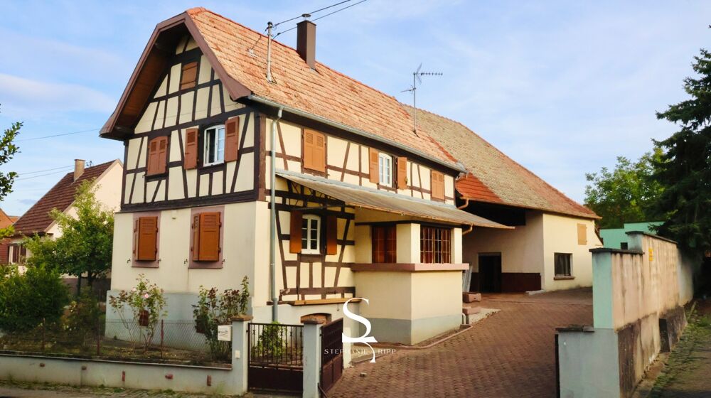 Vente Maison Maison alsacienne à rénover - 120 m² + dépendances, beau potentiel à OHLUNGEN Ohlungen