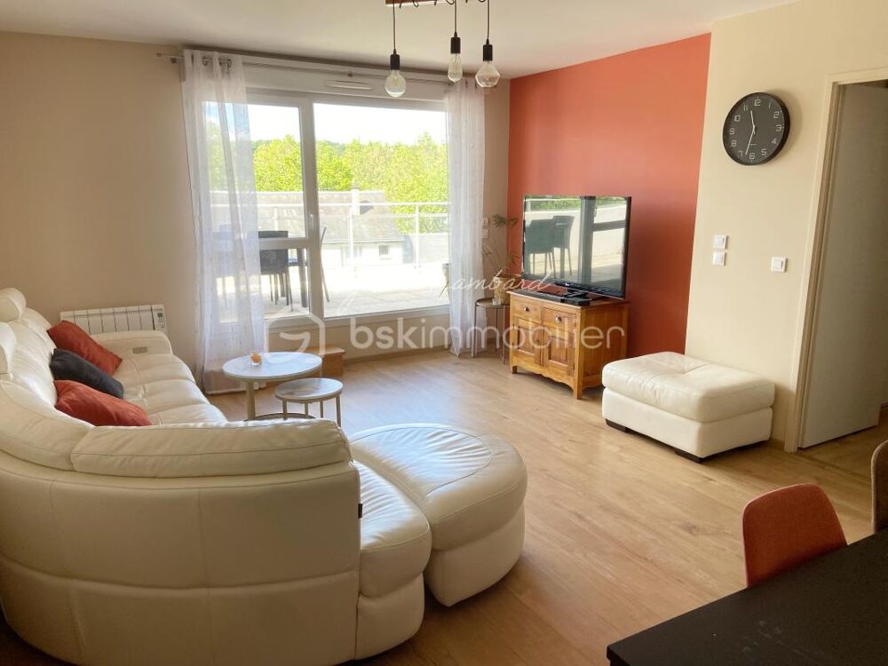 ROUEN DOCKS  Appartement T4 de 81 m²  Dernier étage  Terrasse 35 m²  Box double  Aucun travaux