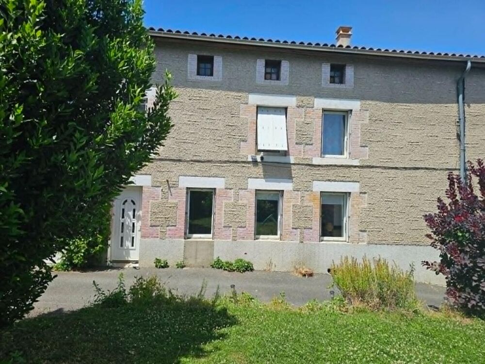 Vente Maison SORBIERS 42290 maison mitoyenne (côté dépendance) de 190m² habitables 5 chambres  +  environs 35m² de dépendance attenante et co Sorbiers