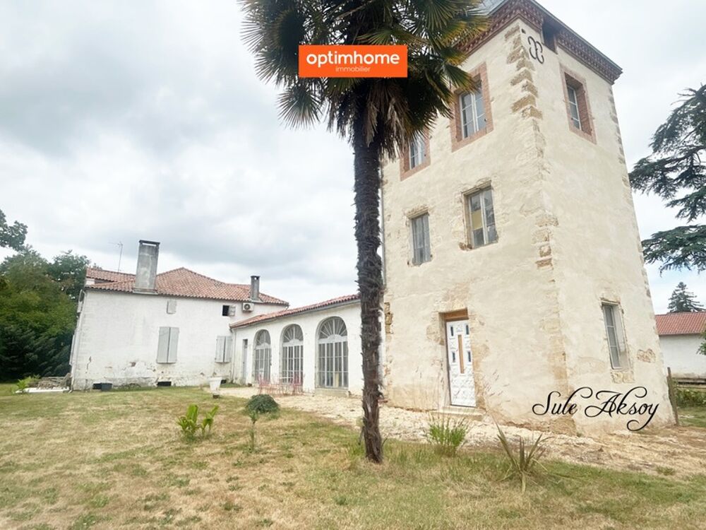 Vente Domaine - Ensemble immobilier du XIXe de 2 bâtiments avec tours, idéal gîtes et chambres d'hôtes