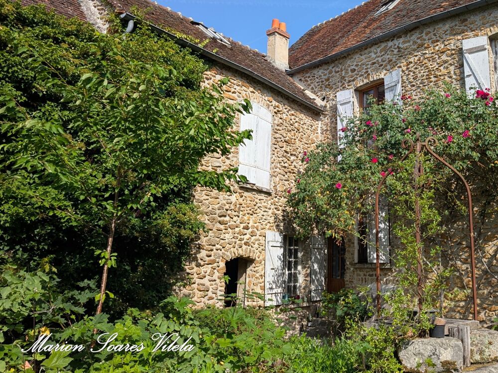 Maison en pierre rénovée avec jardin, en plein coeur de Chaumes-en-Brie