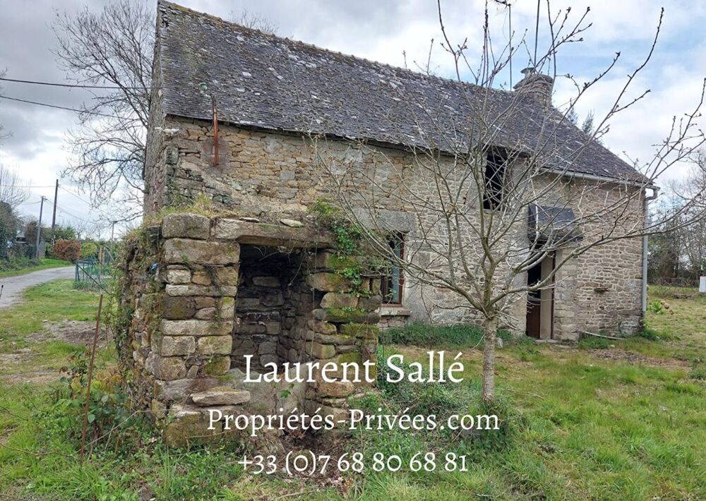 Vente Terrain LARRÉ (56230): Terrain  de 780 m²  avec bâtisse en pierres à rénover Larre