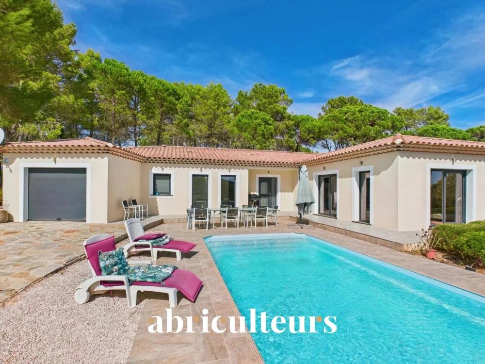 Belle villa contemporaine/vue panoramique en vente à Bagnols-en-Forêt(83600)