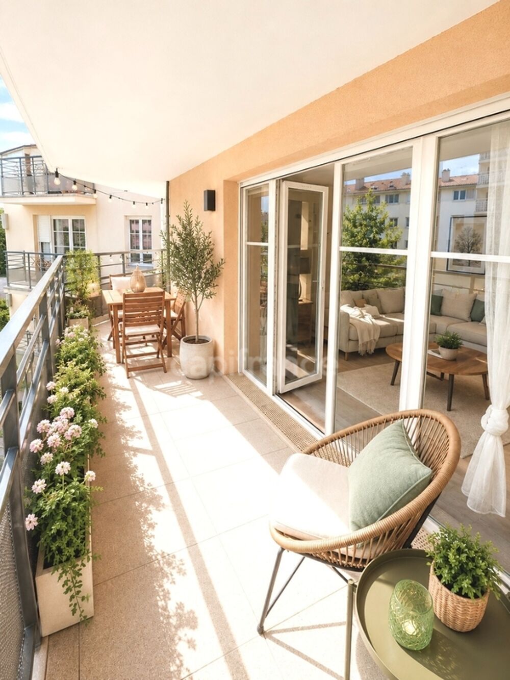 Appartement à vendre 3 pièces MANTES LA JOLIE (78) - Balcon/terrasse - 2 places de parking