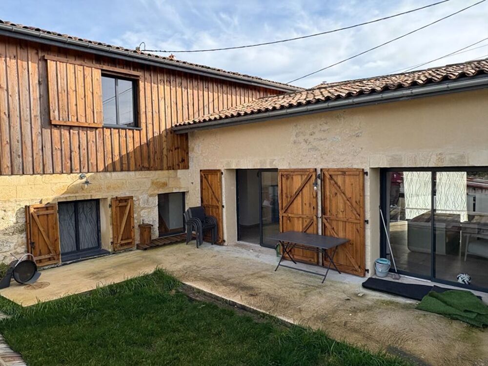 Coup de Coeur : rénovation de qualité aux portes de Saint-Émilion Montagne Charme de la pierre & confort haute couture 135 m2