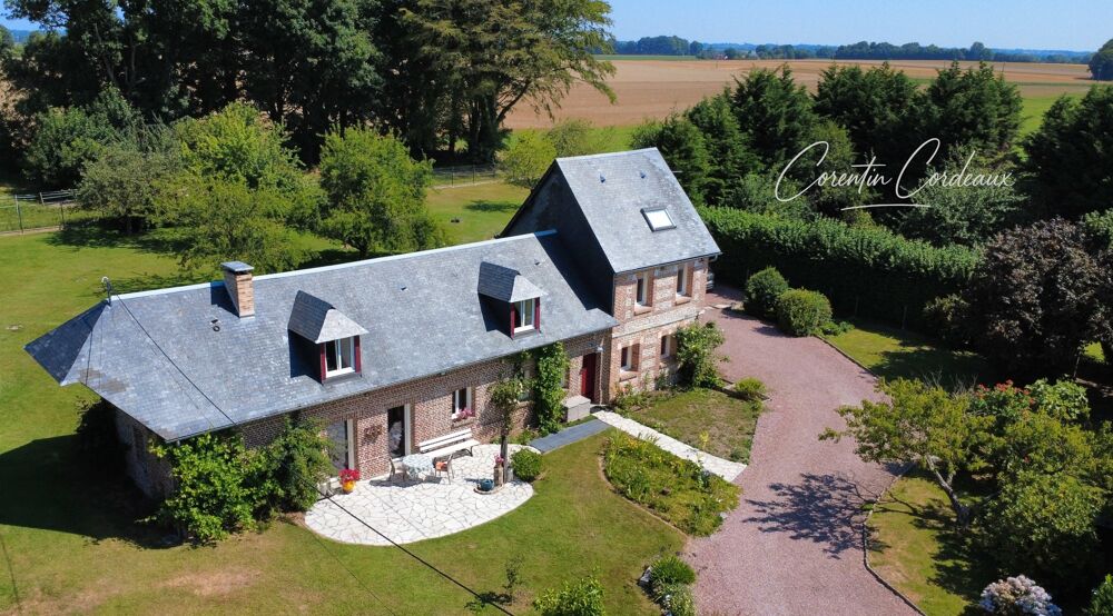 Vente Maison Maison normande – XIXe siècle – Environ 193 m² habitables – Terrain de 3 200 m² Les trois pierres