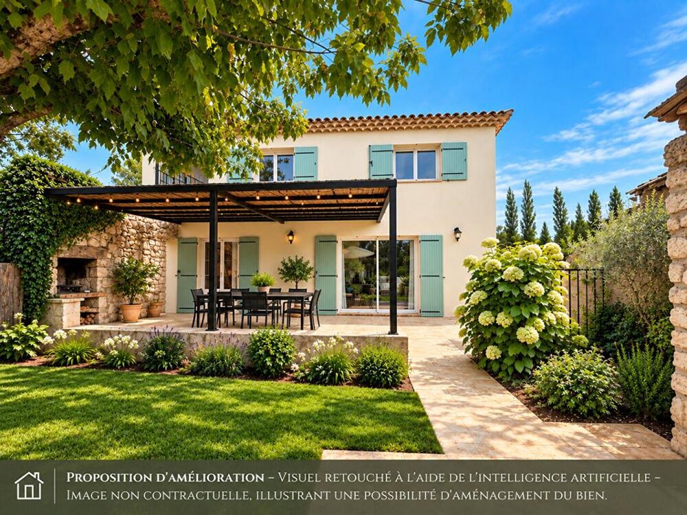Vente Maison Maison avec appartement indépendant, piscine et jardin à Mollégès Molleges