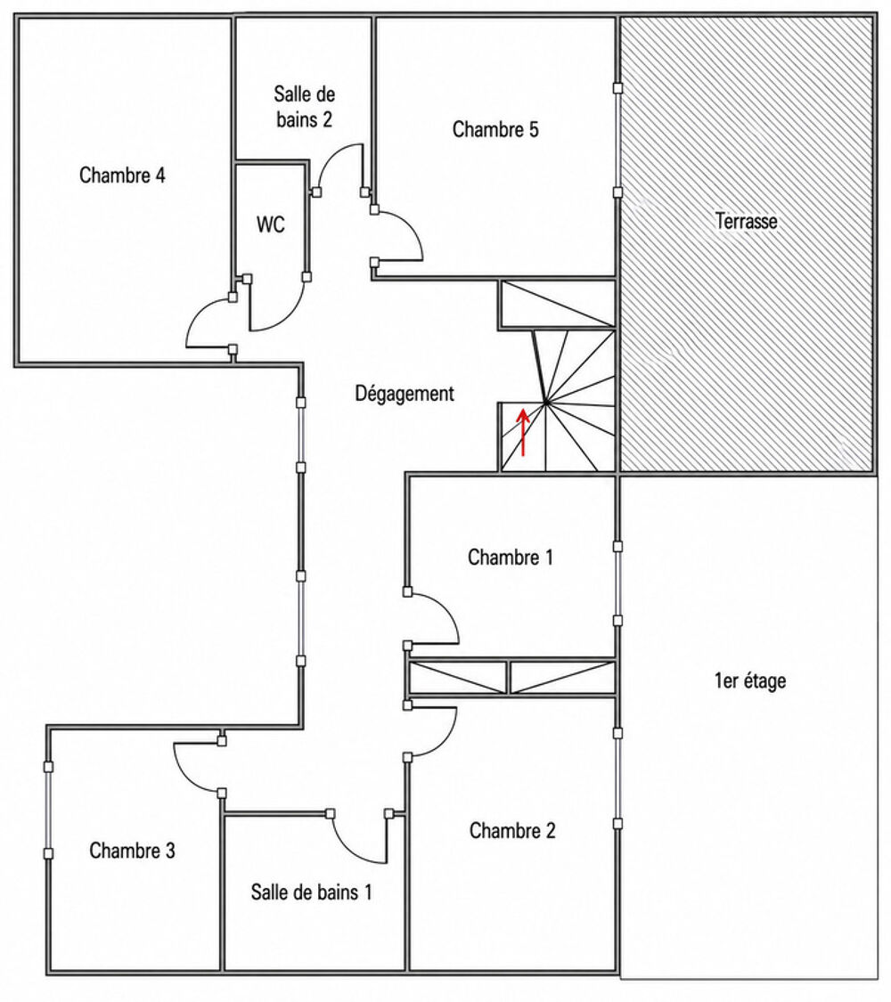 Vente Maison Dpt Yvelines (78), à vendre SAINT GERMAIN EN LAYE maison P8 de 172,25 m² avec jardin privatif Saint germain en laye