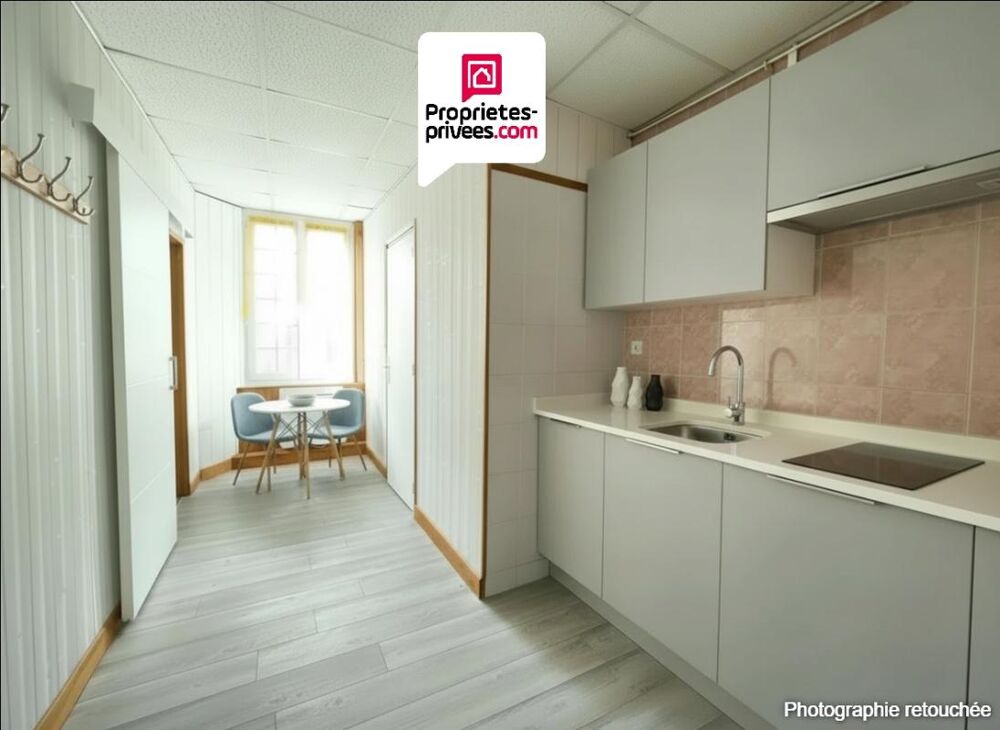 Appartement NONANCOURT centre ville 1 pièce(s) 30.5 m2 1er étage cuisine séjour séparé 60000 FAI