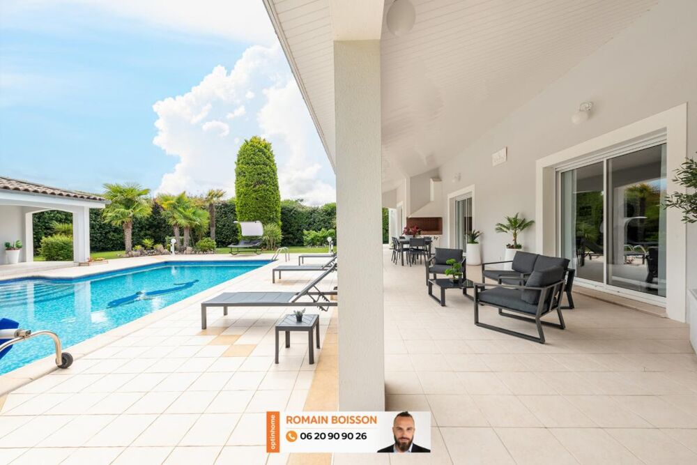 Vente Maison COUP DE CŒUR GARANTI : 285 m² DE PRESTATIONS HAUT DE GAMME, PISCINE CARRELÉE, POOL HOUSE ET INTIMITÉ TOTALE Castelginest