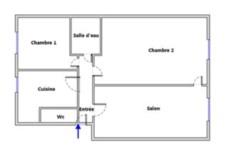  Appartement à vendre 3 pièces 52 m²