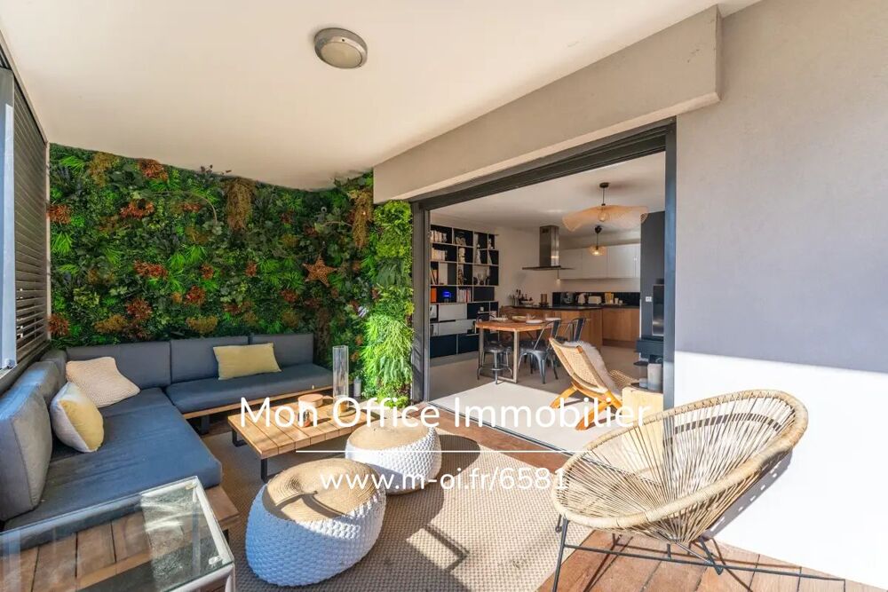 Référence : 6581-ABO. - Résidence La Méniane, Appartement 3 pièces avec double terrasse, place de parking , au calme