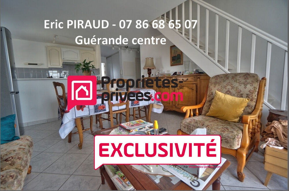 Vente Appartement GUÉRANDE CENTRE - Appartement  T4 en duplex d'environ 84 m² utiles Guerande