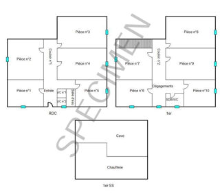  Maison � vendre 10 pi�ces 130 m�