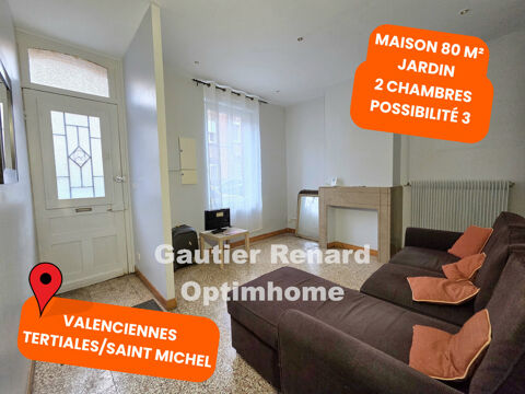   Maison avec jardin � Quartier Saint-Michel � Valenciennes - 4 pi�ces - 2 chambres - 80 m� - DPE C Maison - 4 pi�ce(s) - 81 m�
