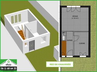  Maison à vendre 3 pièces 54 m²