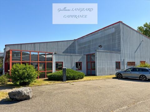   Bâtiment industriel 2 239 m² – Parcelle 9 687 m² – IZERNORE (01) 