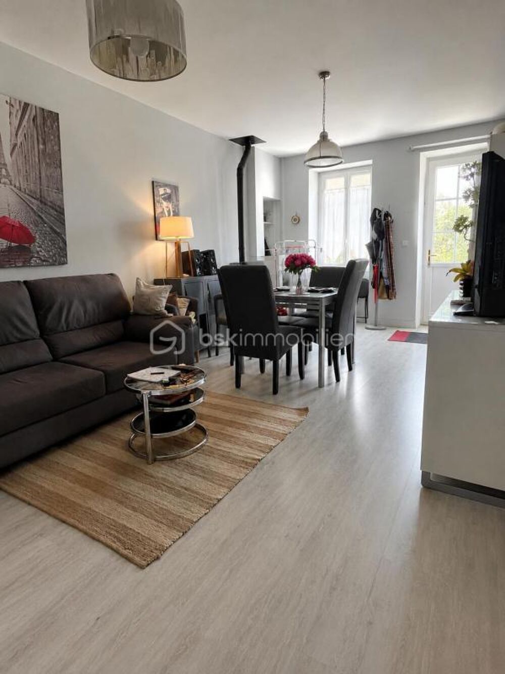 Maison de ville 70 m² avec garage et cour privative