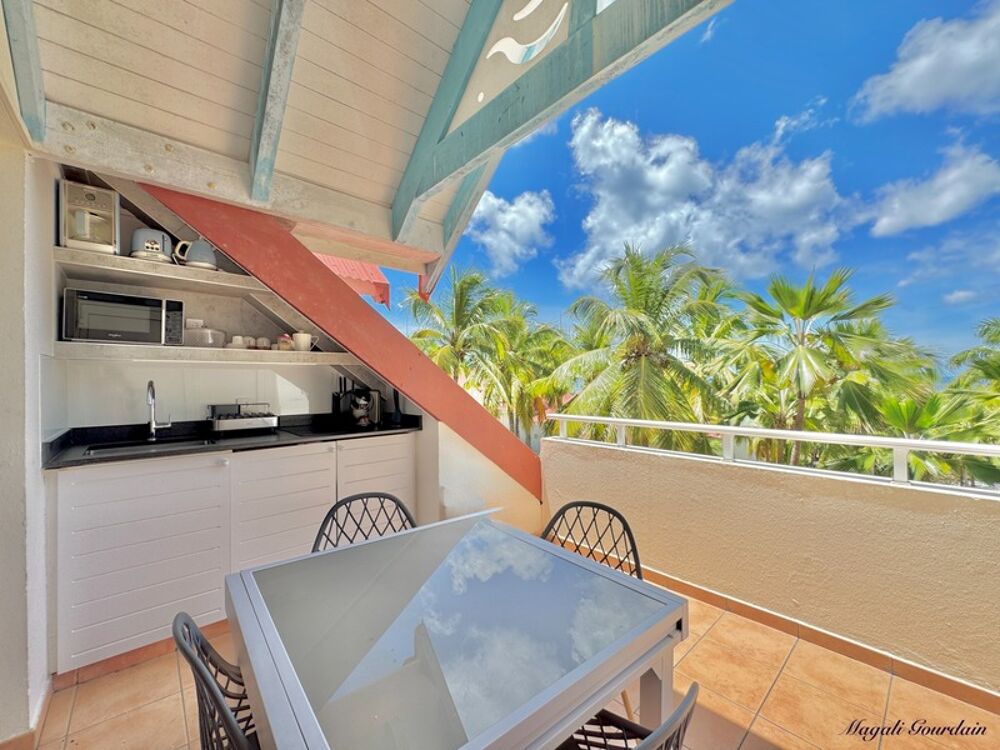 Vente Appartement A VENDRE - CHARMANT STUDIO RENOVE AU COEUR D'UN CADRE TROPICAL RECHERCHE - SAINTE ANNE Sainte anne