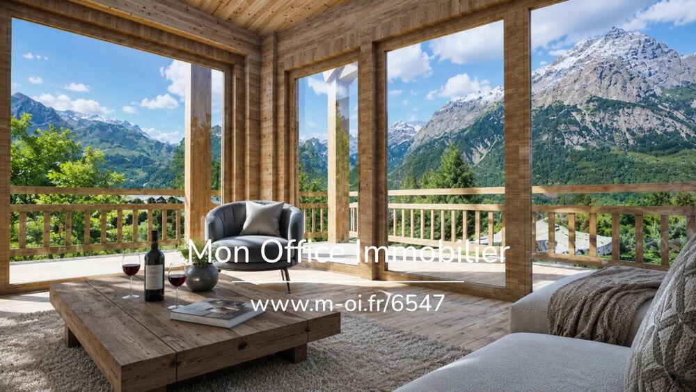 Vente Maison Référence : 6547-MBE - Chalet Haut de Gamme - ski au pied - Vue Imprenable Puy saint vincent