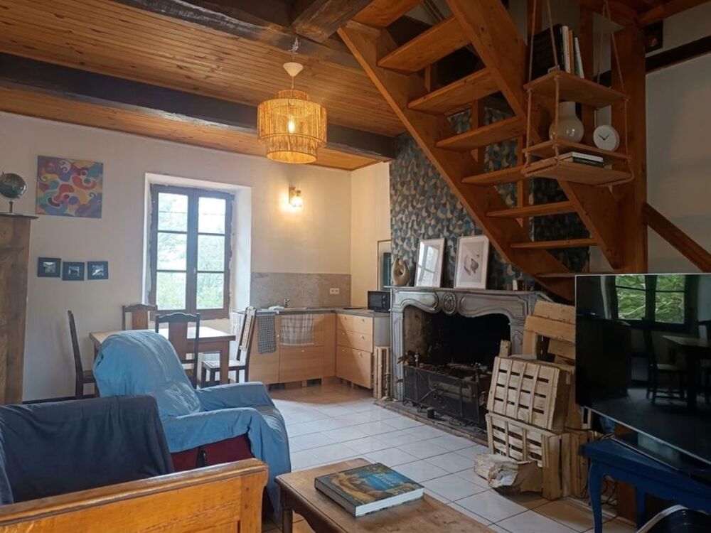 Vente Maison Charmante Béarnaise en pierre avec jardin – À finir de rénover Conchez de bearn