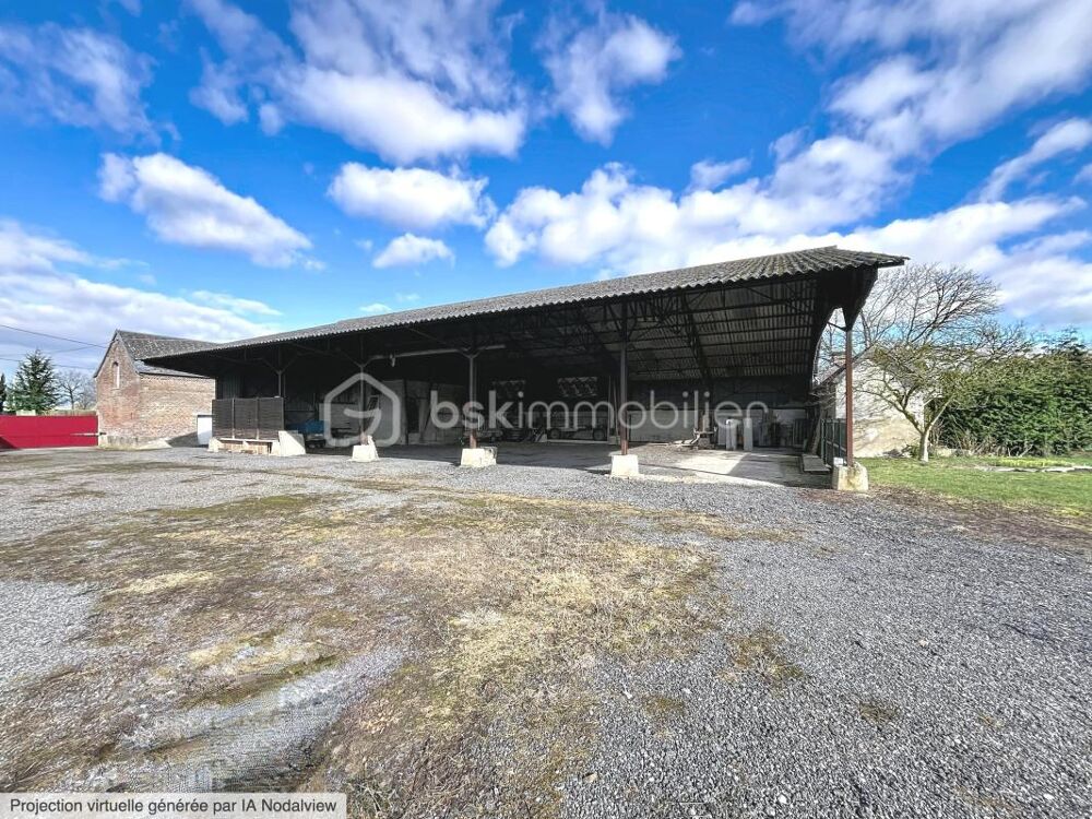 Vente Maison CORPS DE FERME AVEC HANGARS  ET PATURE Anguilcourt le sart