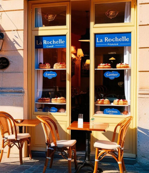 Superbe affaire de Café/petite restauration à vendre LA ROCHELLE (17), emplacement N°1 349800 17000 La rochelle