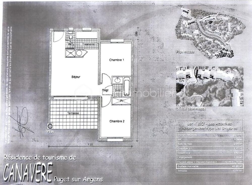 Vente Maison Spécial investisseurs - Maison T3 meublée et parking en résidence de tourisme Puget sur argens