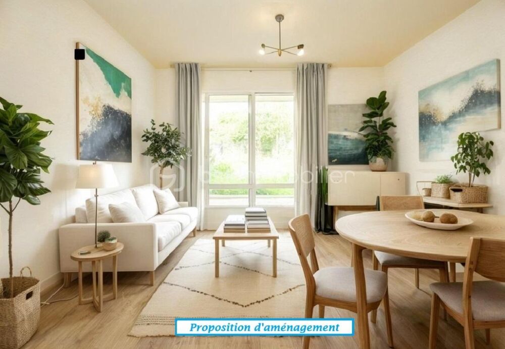 Appartement en rez-de-jardin avec parking