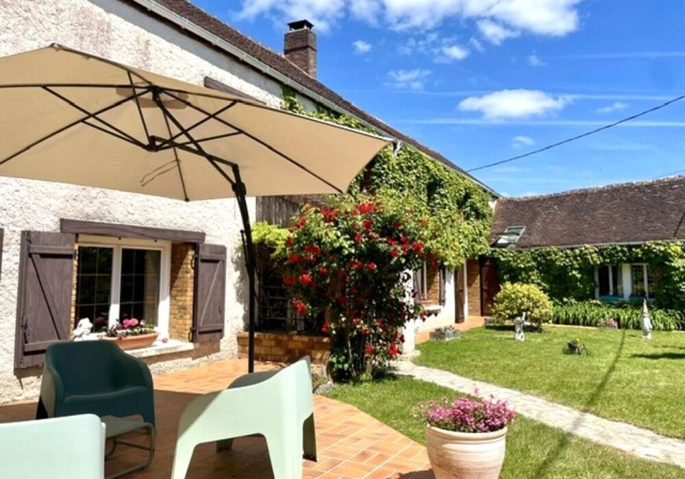 SPECTACULAIRE LONGÈRE DE CHARME EN PIERRE 335 m² AVEC PISCINE, SAUNA PROCHE GARE (PARIS 1H10)