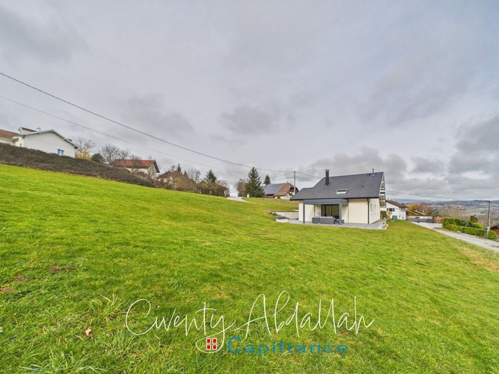 Vente Maison FILLIERE (74) Villa contemporaine avec vue panoramique sur un terrain de 6330 m² Filliere