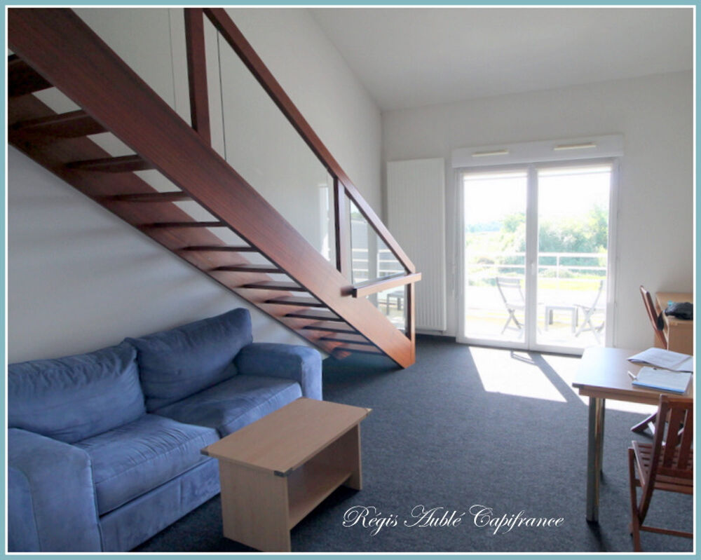 Vente Appartement Dpt Ille et Vilaine (35), à vendre à BRUZ appartement T2 en Duplex en résidence sécurisée Bruz