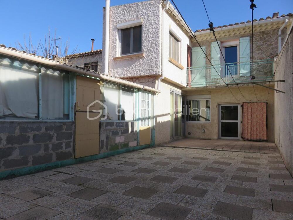 Vente Maison MAISON DE VILLE FAMILIALE AVEC COUR – 4 CHAMBRES + BUREAU – PROCHE CENTRE-VILLE Lezignan corbieres