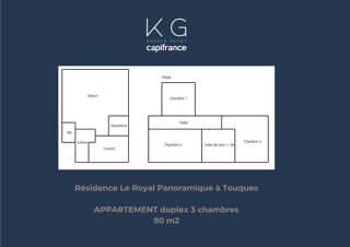  Appartement � vendre 5 pi�ces 90 m�