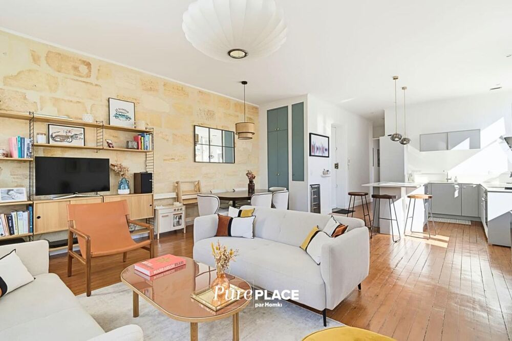 Vente Appartement BORDEAUX PEY-BERLAND – APPARTEMENT DE CARACTÈRE AUX VOLUMES GÉNÉREUX Bordeaux