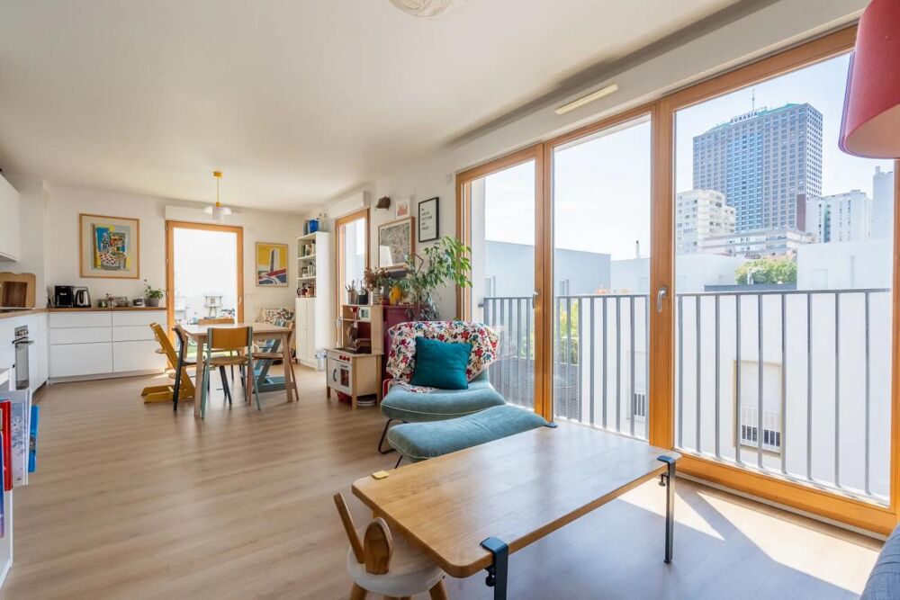 Vente Appartement Dernier étage avec terrasse, parking et 3 chambres – T4 familial Aubervilliers