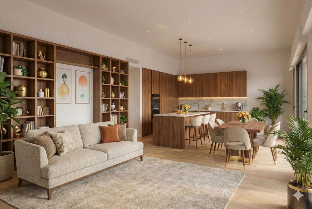 T3 INTELLIGEMMENT agencé de 68 m2, Lumineux avec BALCON à 7 minutes à pied du RER A!
