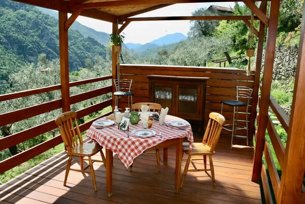 Dpt Alpes Maritimes (06), à vendre Breil sur ROYA Maison 7 pièces sur 1312 m² de terrain belle dégagée sur montagnes