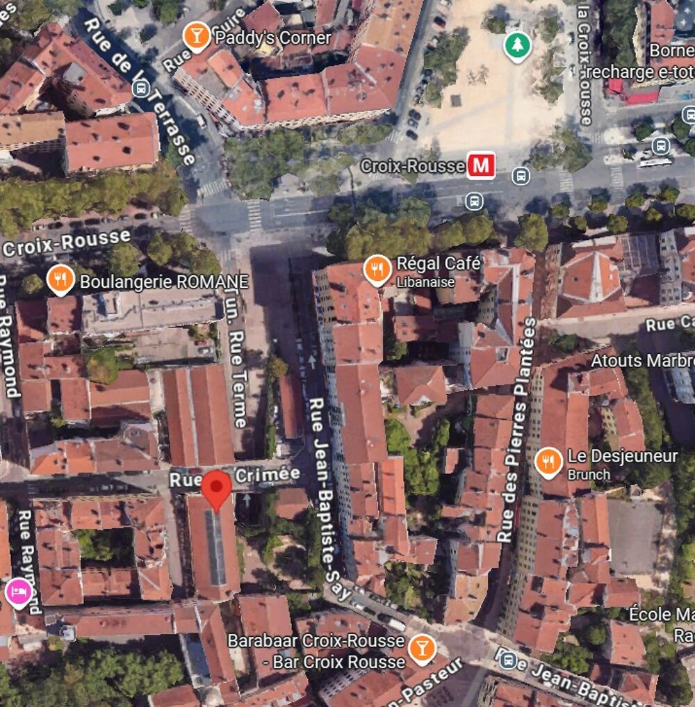 Location Parking/Garage Place de parking à louer – Rue de Crimée – Lyon 4 Lyon 1