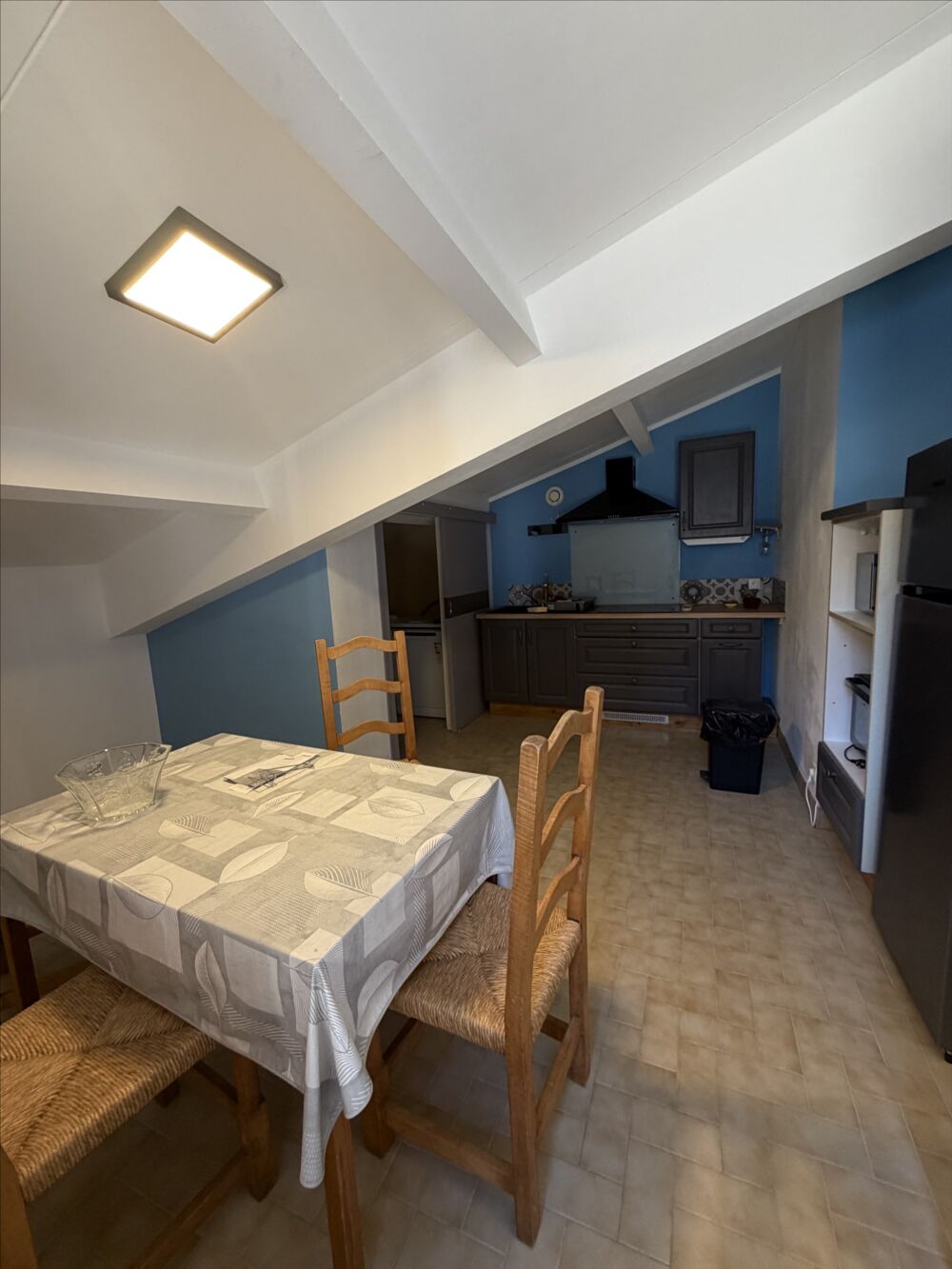 Vaugneray  T2 meublé de 43 m² avec terrasse de 20 m² et garage