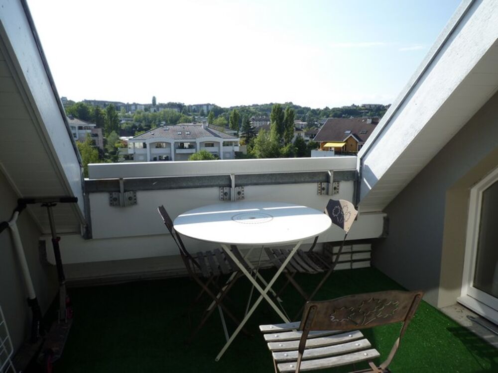 Location Appartement Type 2 duplex avec terrasse dernier étage Cran-gevrier