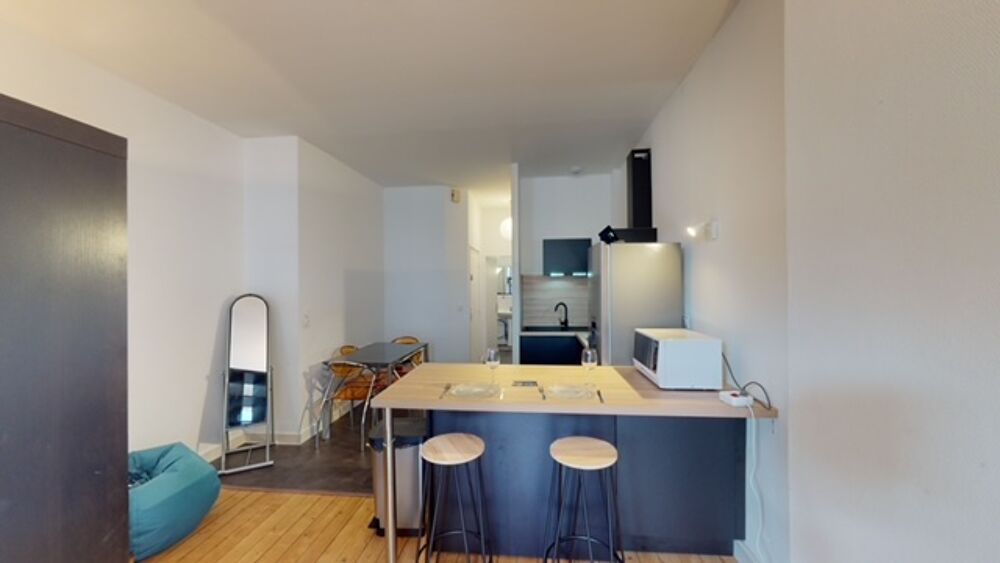 Location Appartement Grand Studio meublé rénové bail 9 mois Annecy