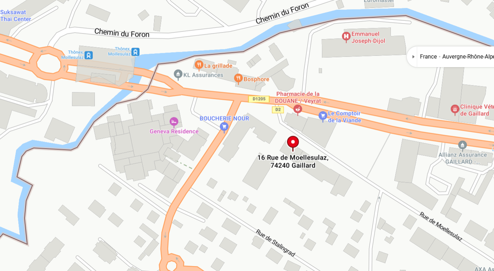 Location Parking/Garage Parking douane de Moellesulaz Gaillard