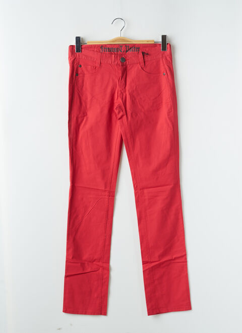 Pantalon droit femme Freeman T.Porter rouge taille : W29 13 FR (FR)