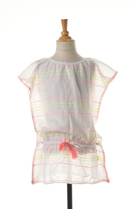 Robe mi-longue fille Sunuva blanc taille : 2 A 5 FR (FR)