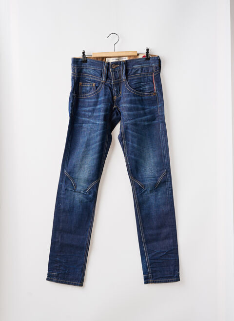 Jeans coupe slim homme Freeman T.Porter bleu taille : W28 54 FR (FR)