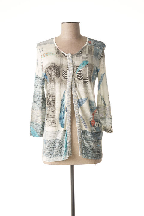 Gilet manches longues femme Chatelet bleu taille : 38 21 FR (FR)